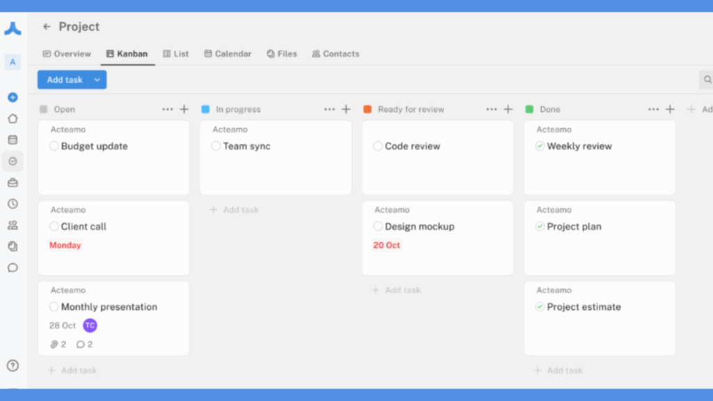 Tracker app
