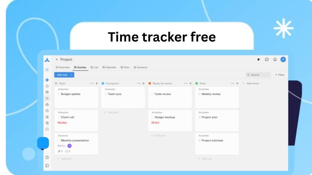 App to track work hours